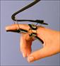  #18  P.I.P. Extension--Malleable finger platform and M.P. extension for improved function. Provided with optional use straps to secure distal portion of finger.